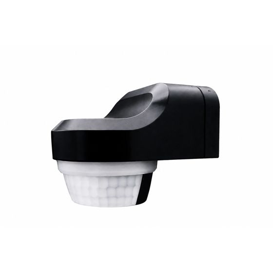 Led Energie Rörelsesensor 3 in 1 240° svart vägg-/hörnmontering