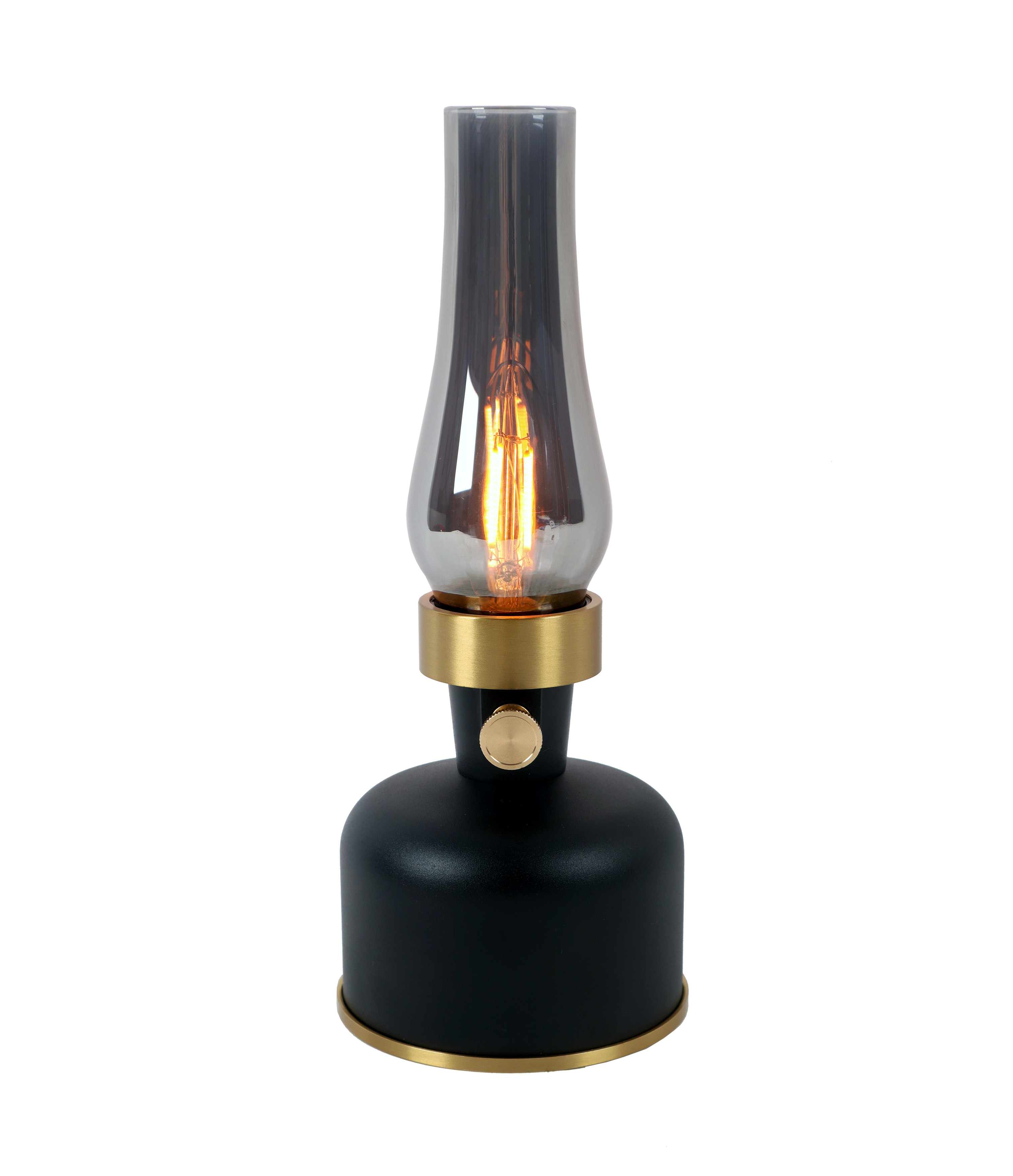 NordLight LED-oljelampa uppladdningsbar 2.5W 4000mAh svart IP44