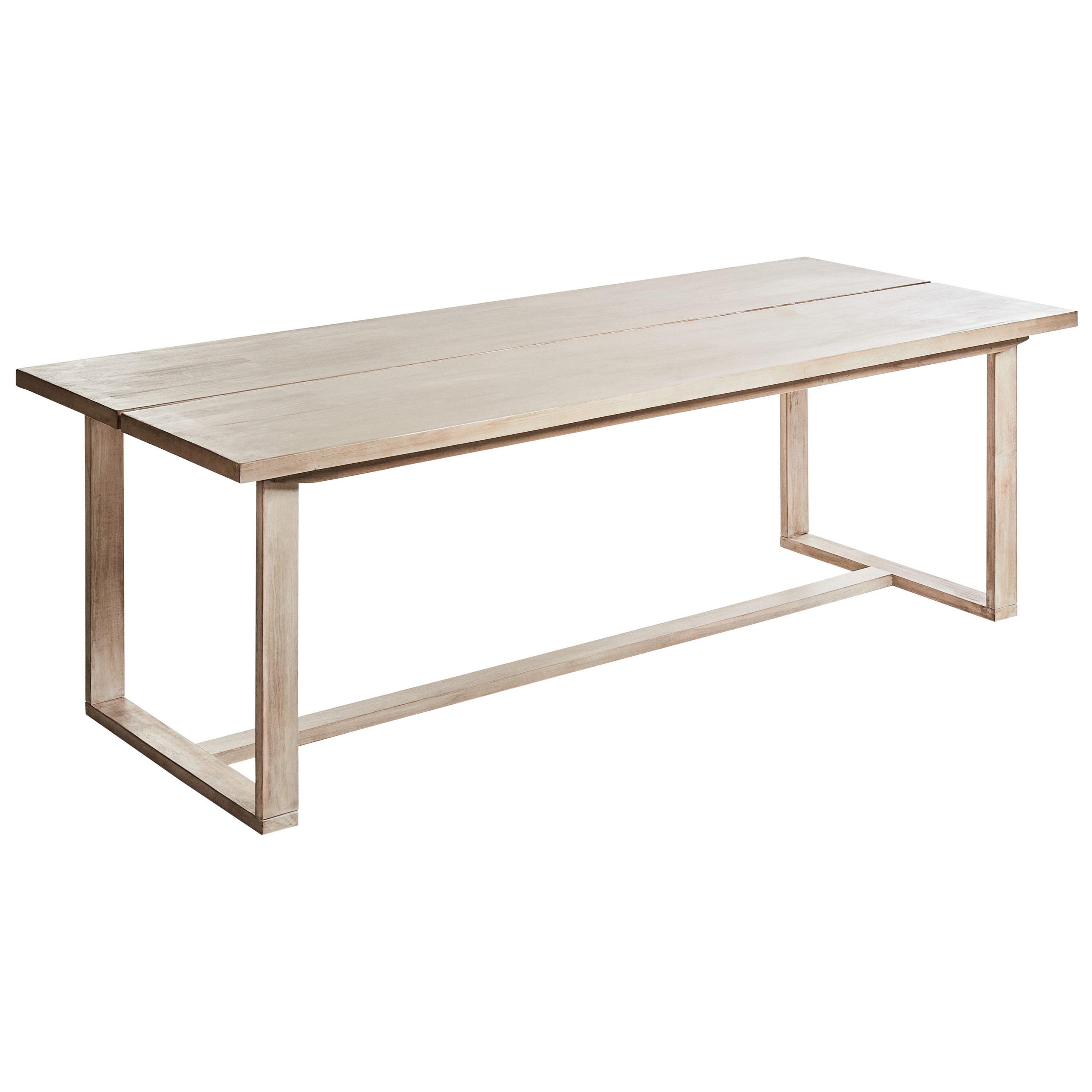Trädgårdsmatbord AZZANELLO 230 cm 100 cm Akaciaträ Ljusbrun