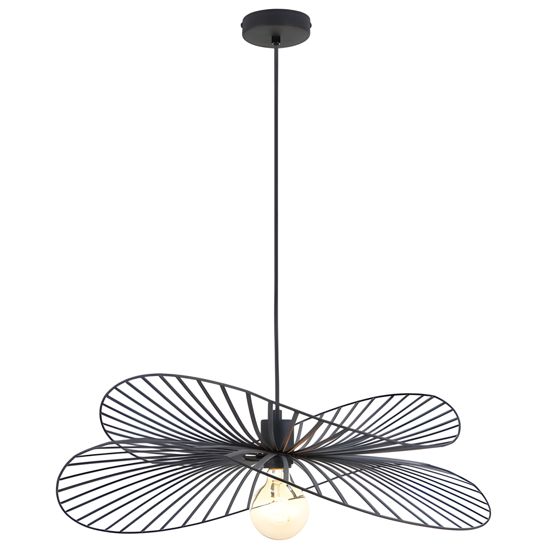 TOOLIGHT hängande taklampa APP1842-1CP Svart 61,5x61,5x19cm