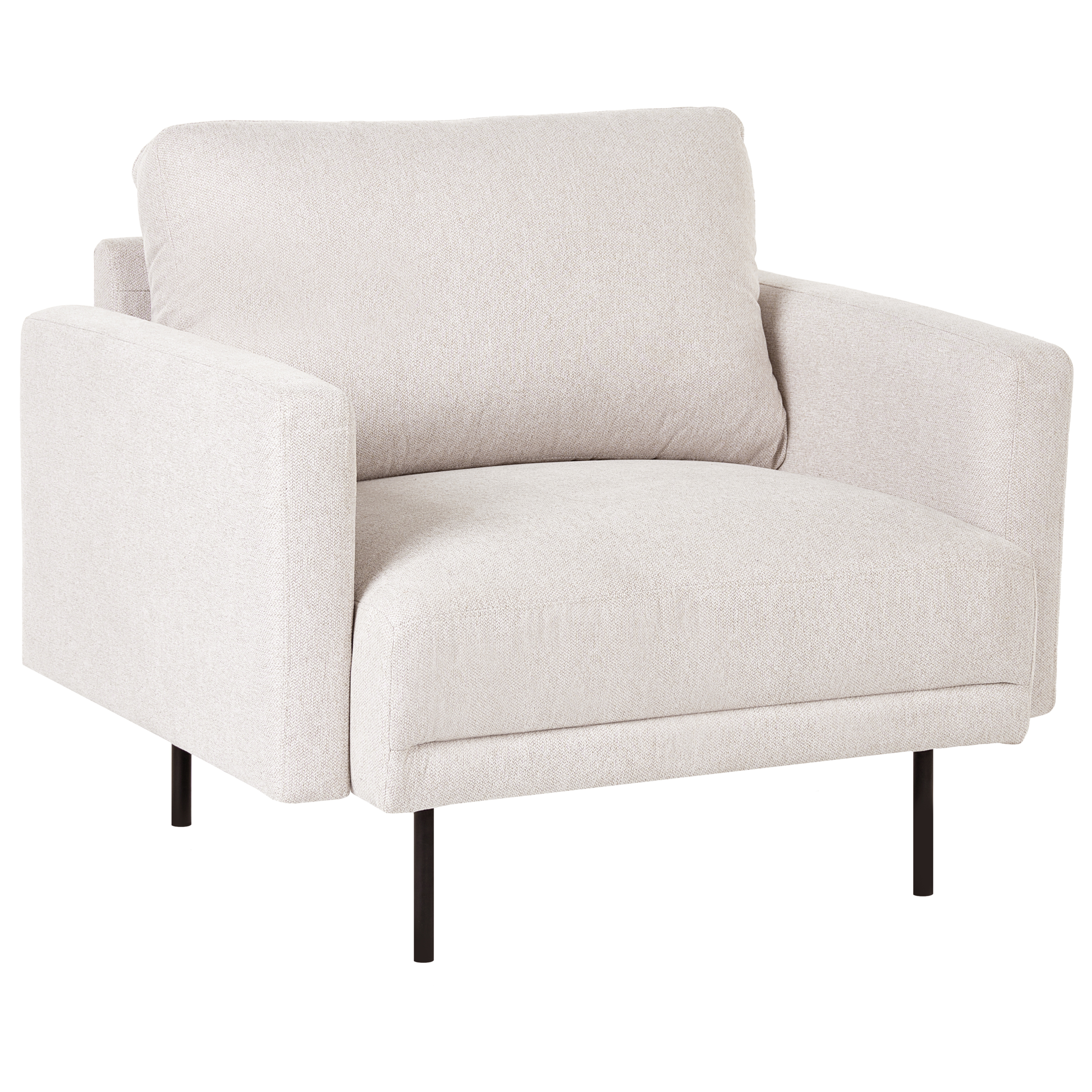 Fåtölj BREDA Ljusbeige