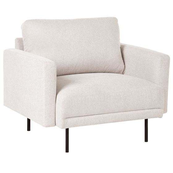 Fåtölj BREDA Ljusbeige