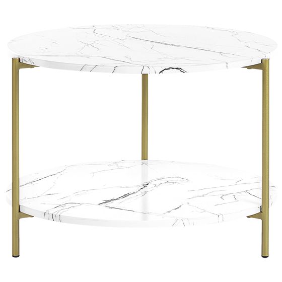 Soffbord REVA Vit marmor