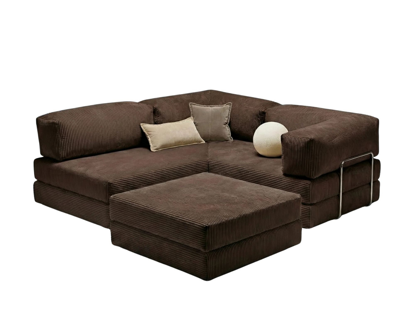 Norda Design Hörnbäddsoffa Kanyon 100 x 300 x 36 cm