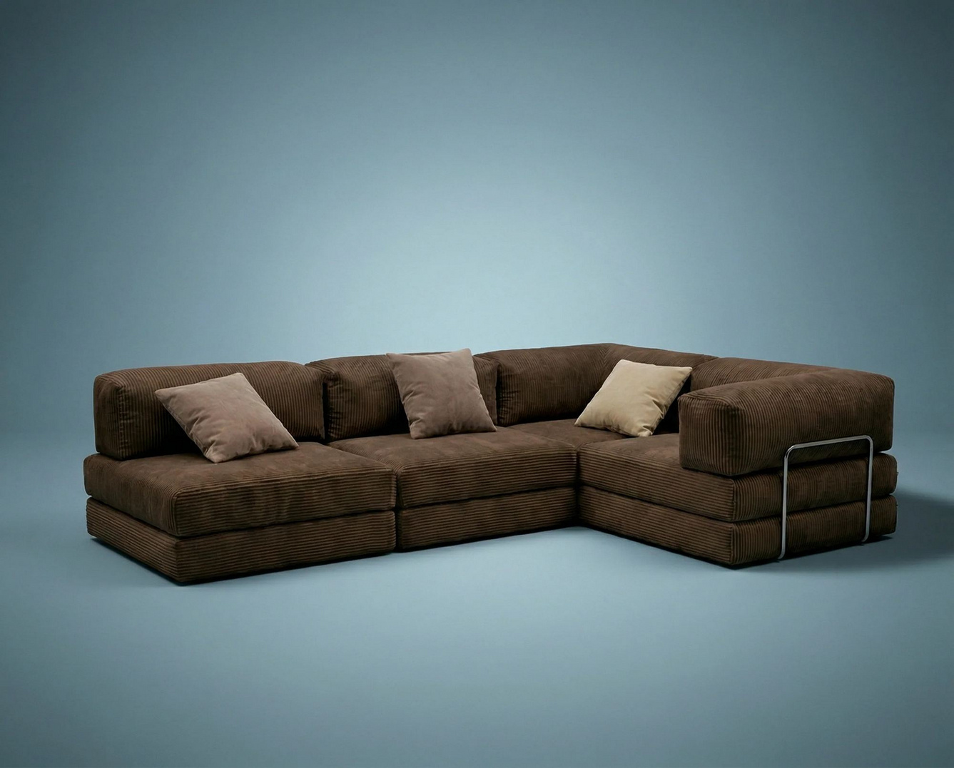 Norda Design Hörnbäddsoffa Kanyon 100 x 300 x 36 cm