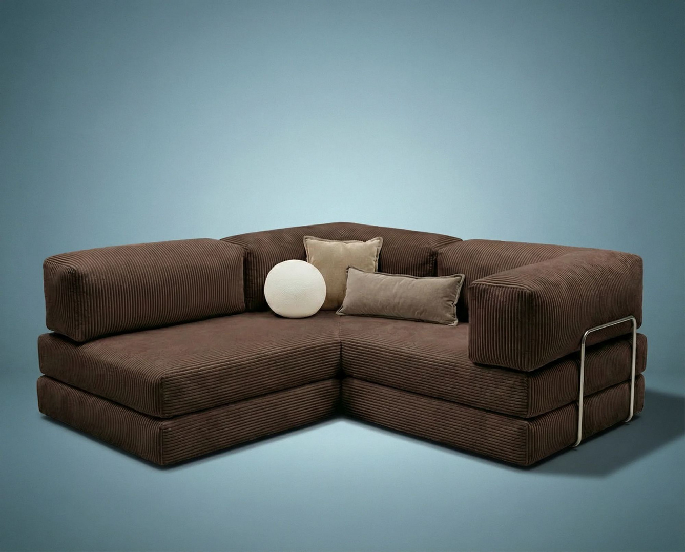 Norda Design Hörnbäddsoffa Kanyon 100 x 300 x 36 cm
