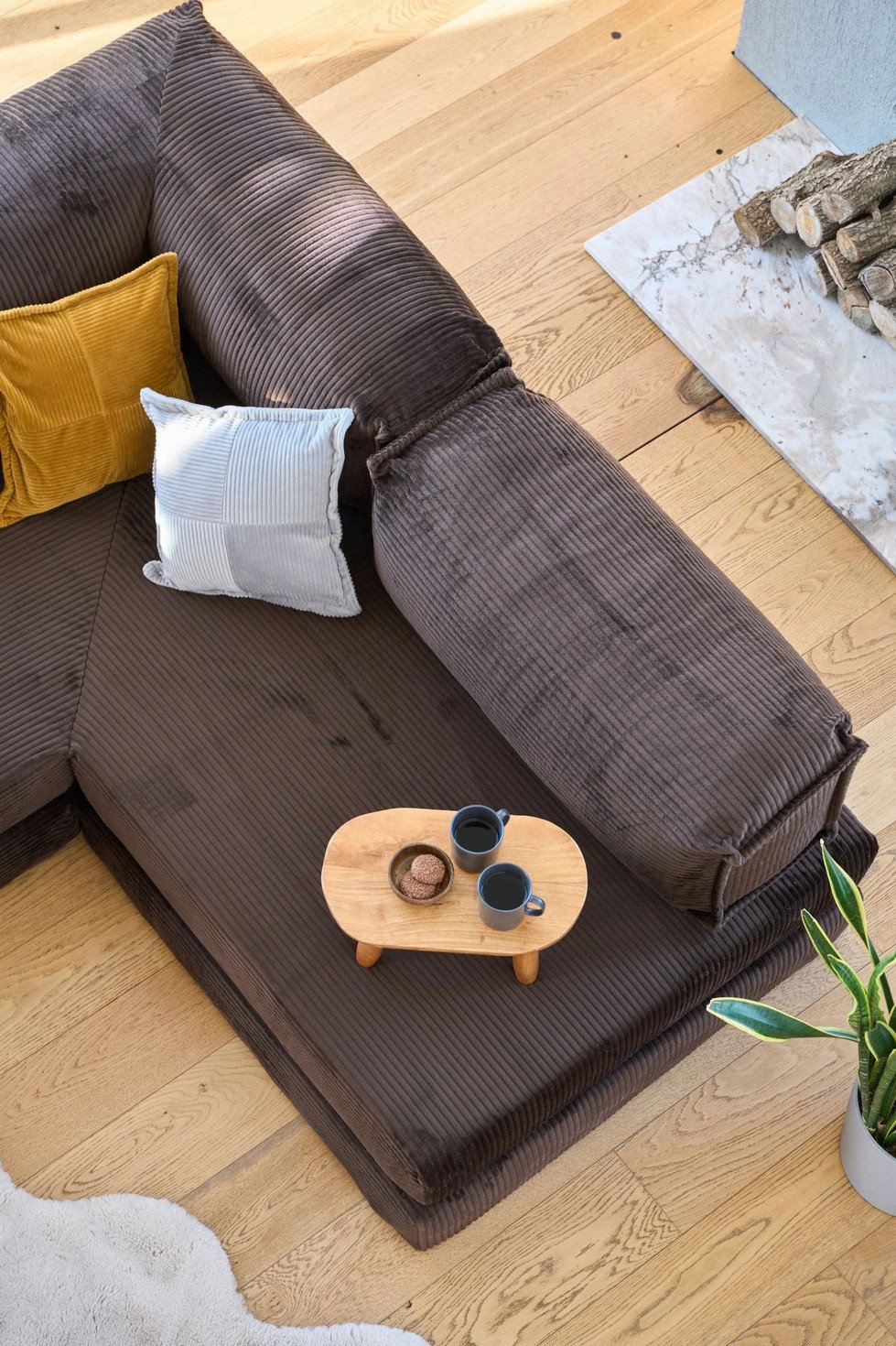 Norda Design Hörnbäddsoffa Kanyon 100 x 300 x 36 cm