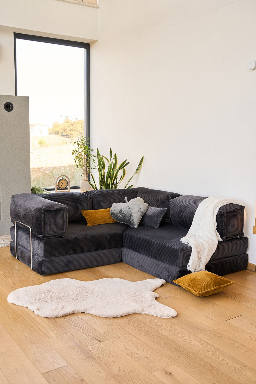 Norda Design Hörnbäddsoffa Kanyon 100 x 300 x 36 cm