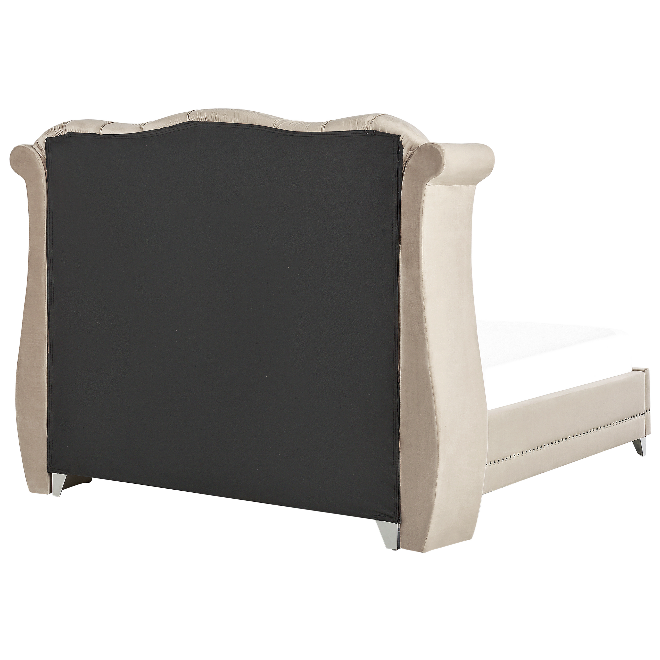 Säng med lamellram Sammet AYETTE 180 x 200 cm Beige