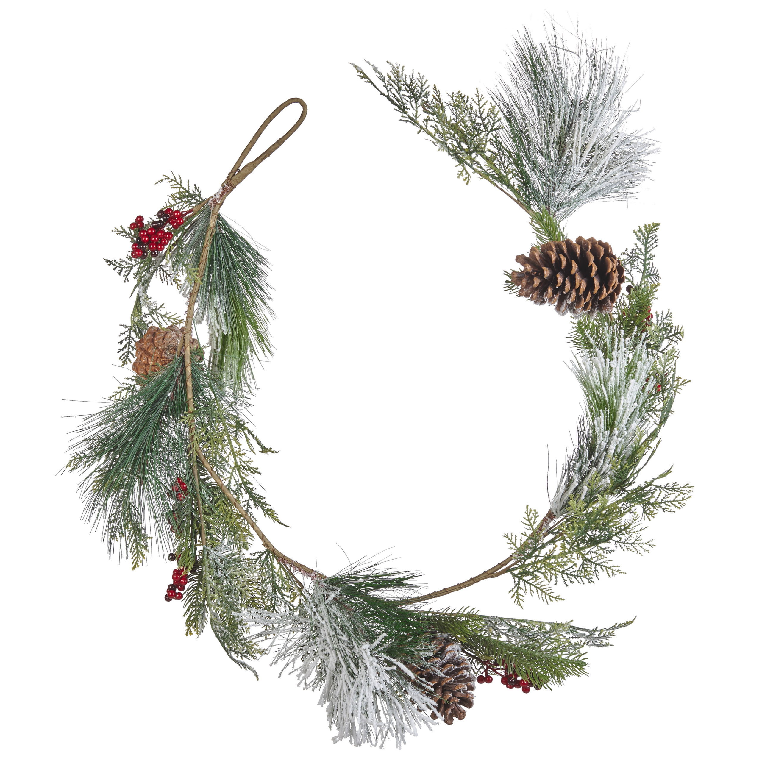 Julgirlang SORIA 150 cm Grön