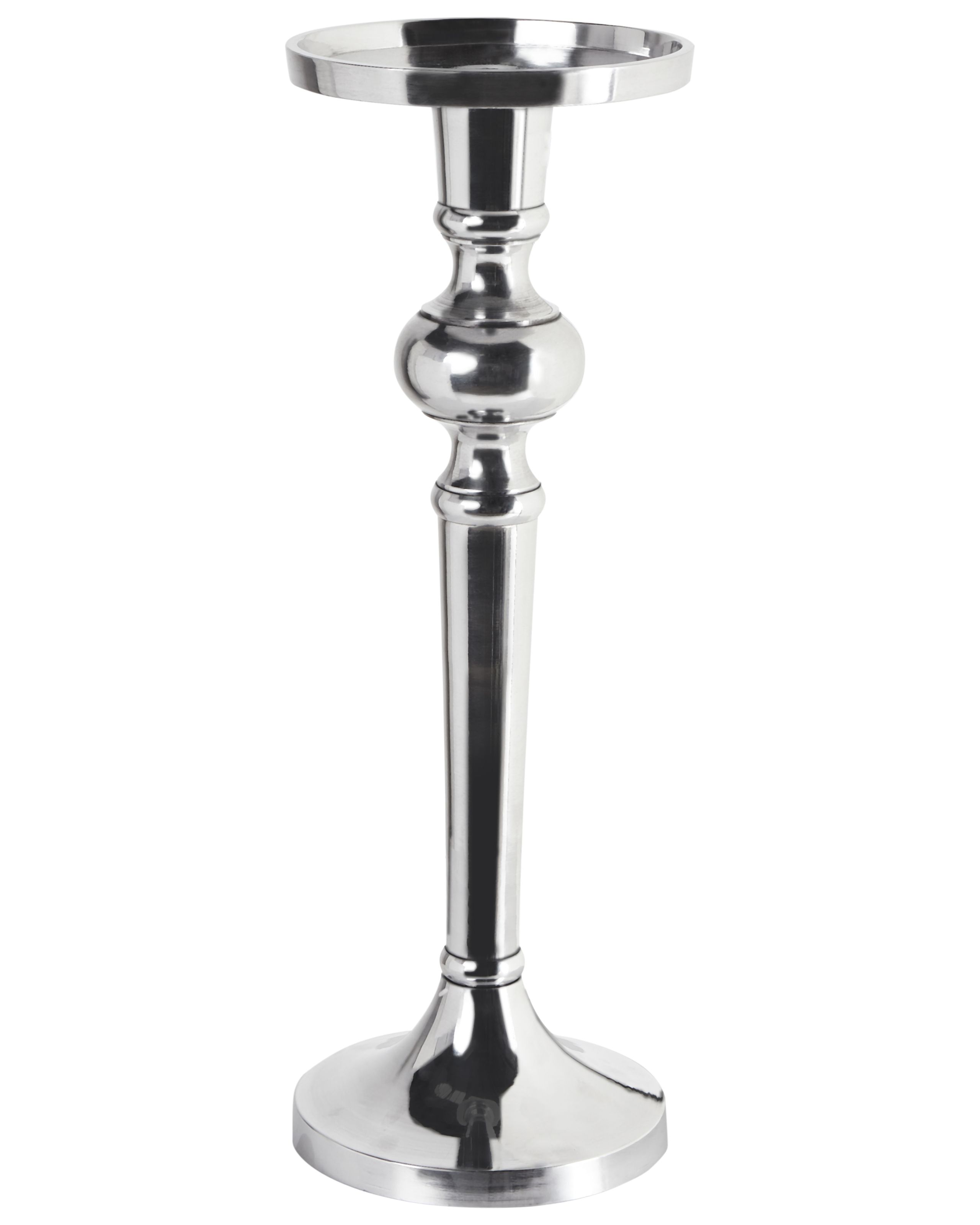 Ljusstake SANAFA 41 cm Metall Silver