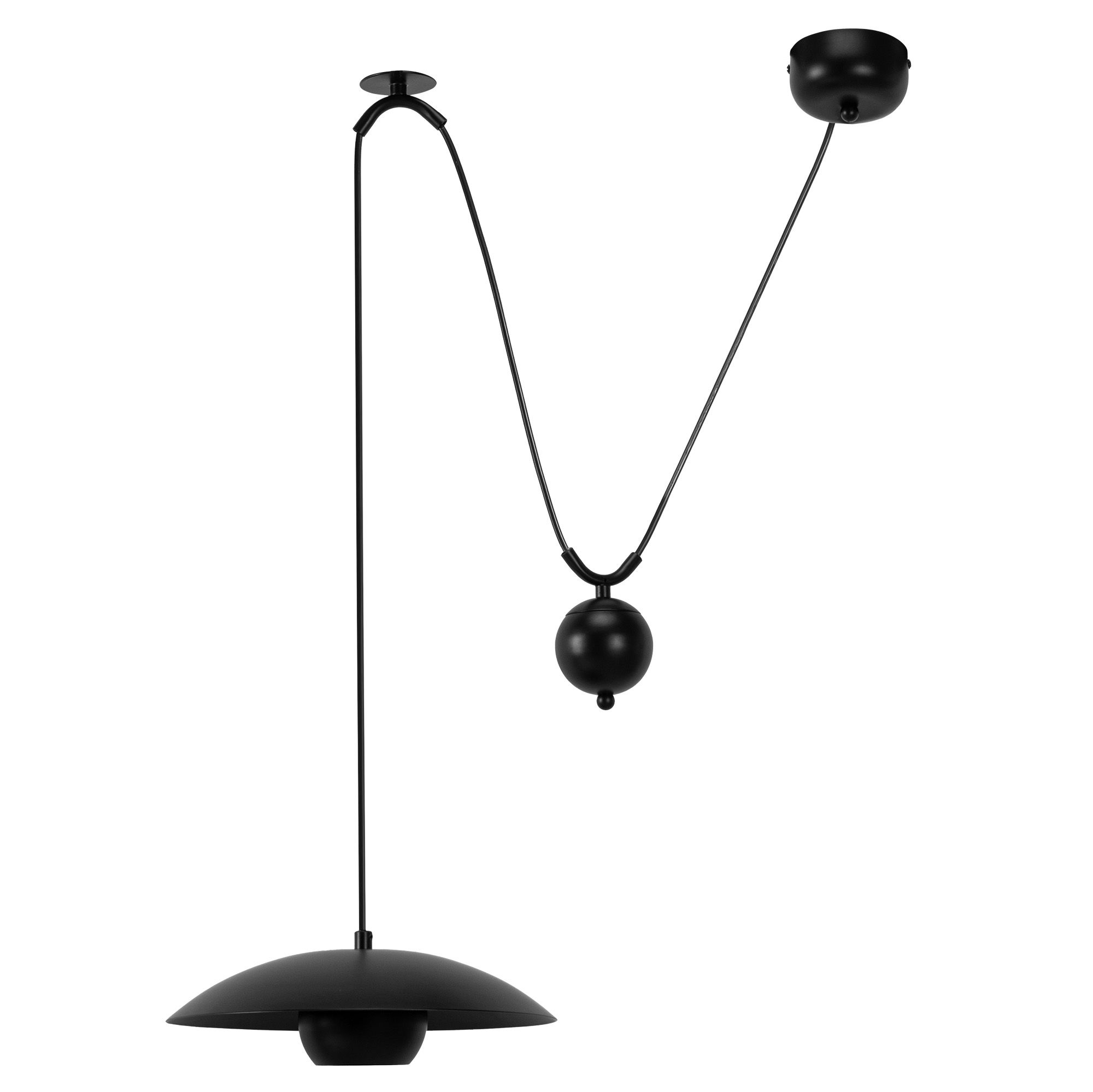 TOOLIGHT hängande taklampa APP1450-1CP 30CM Svart 85x30x16cm
