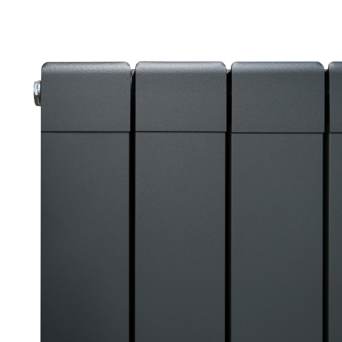 Aluminiumradiator – 1800 mm x 395 mm – Antracitgrå