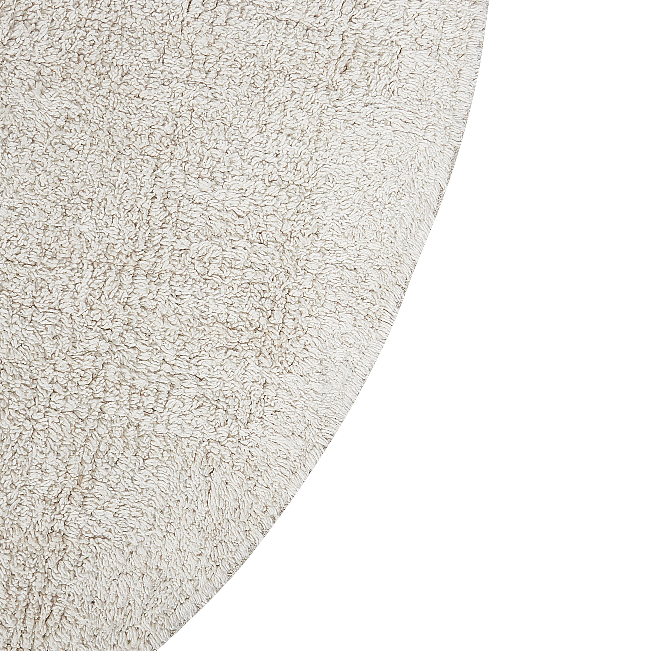 Barnmatta HEART Beige ø 140 cm Bomull