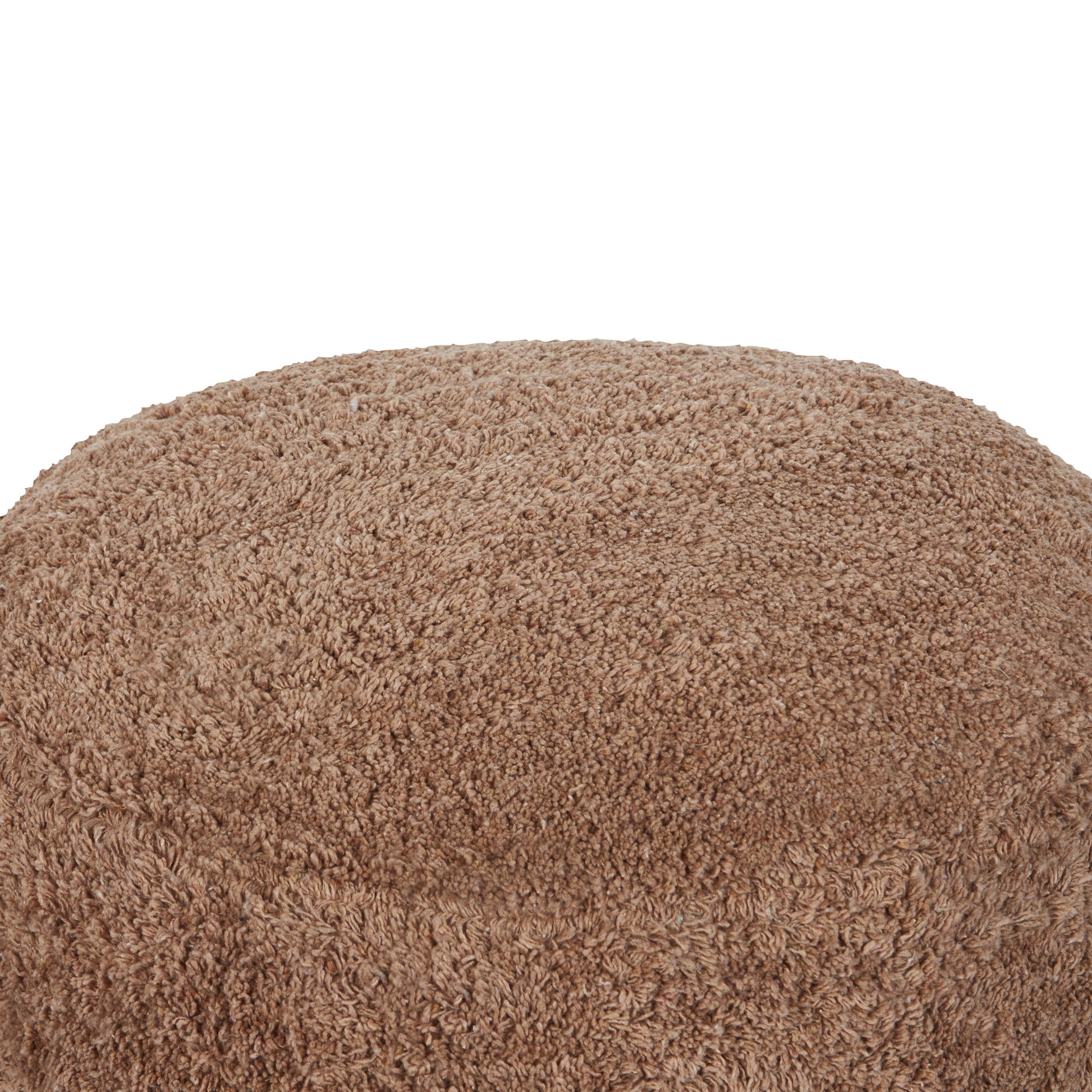 Sittpuff KANDHKOT Bomull Brun