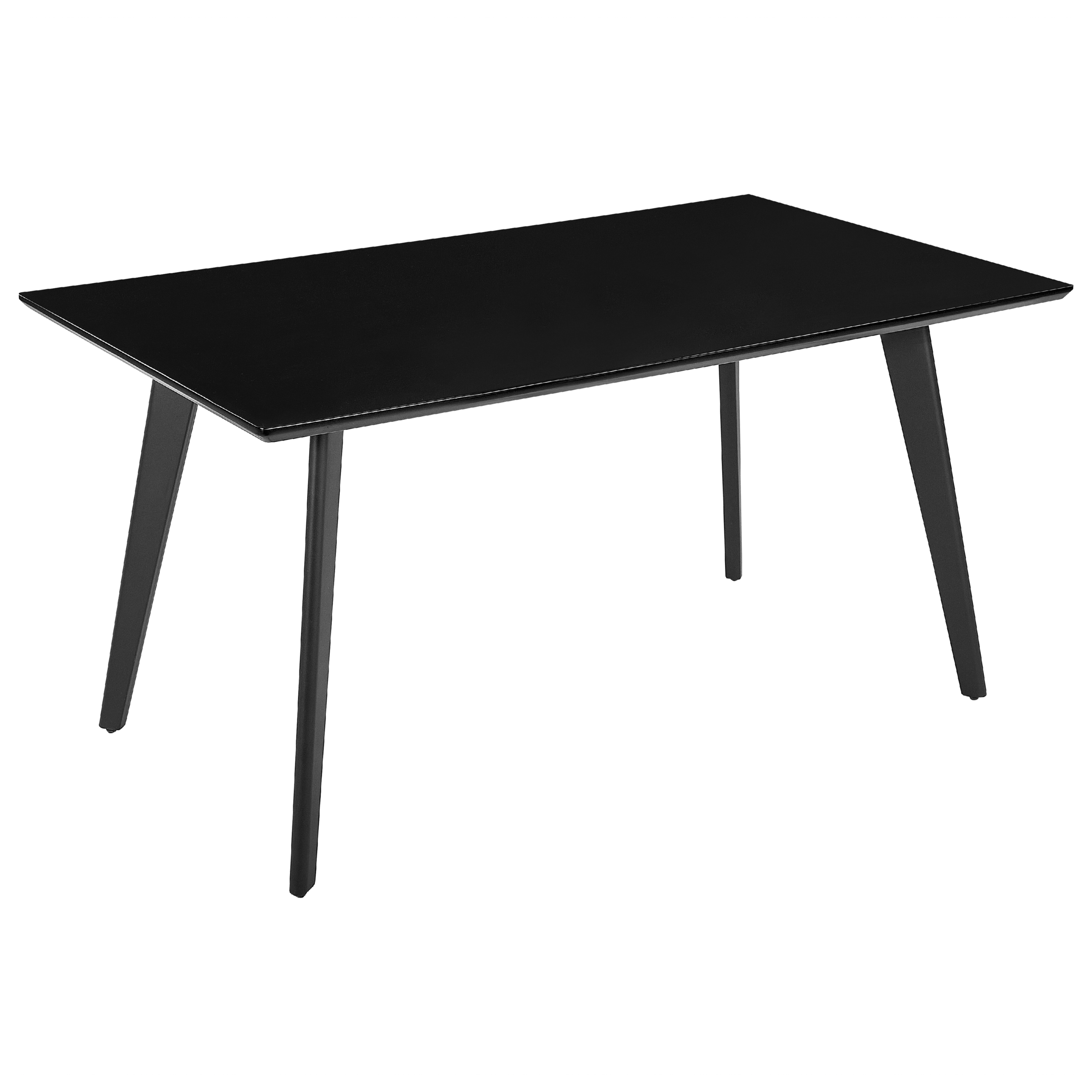 Matbord DORCAS Svart 150 cm 90 cm