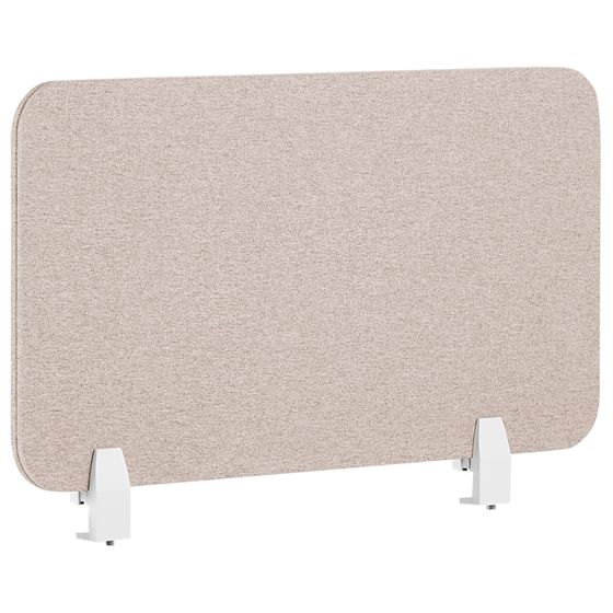 Skiljevägg för skrivbord WALLY 80 x 40 cm Beige