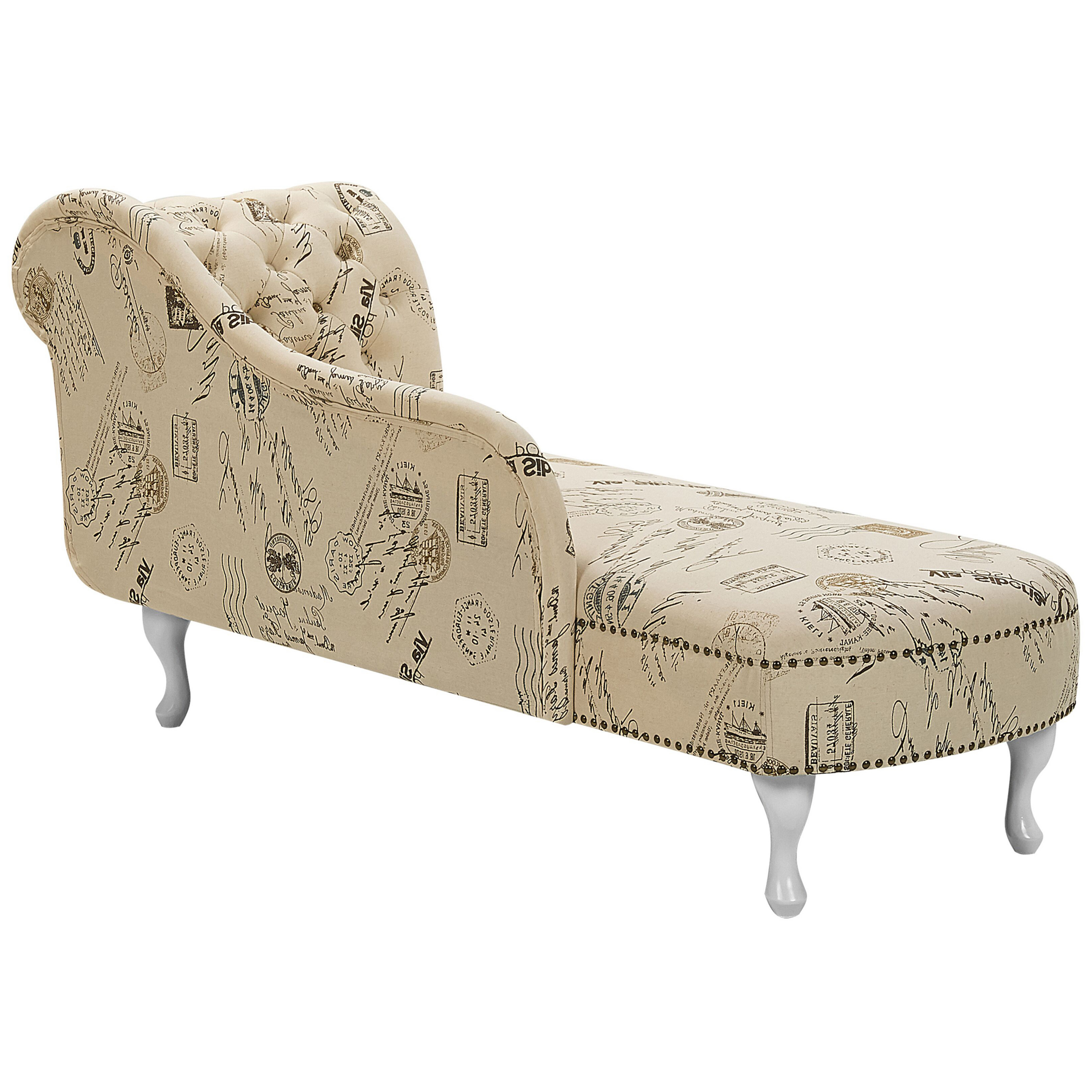 Högervänd schäslong NIMES Beige
