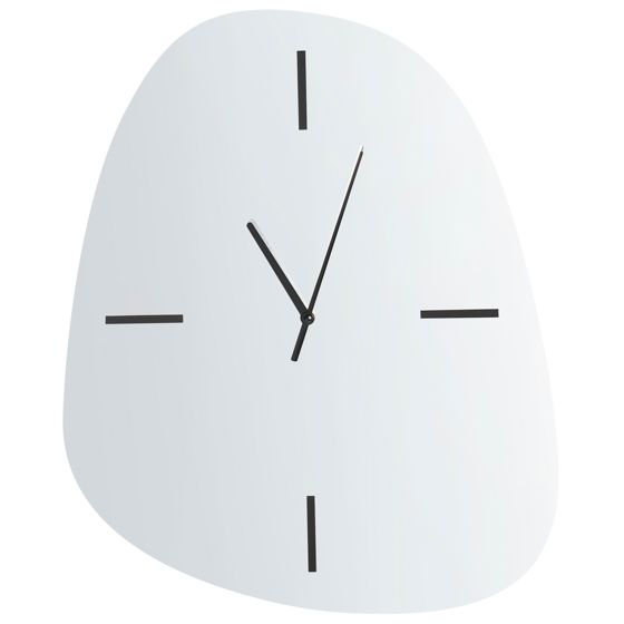 Väggklocka ALMANSA 45 cm Silver