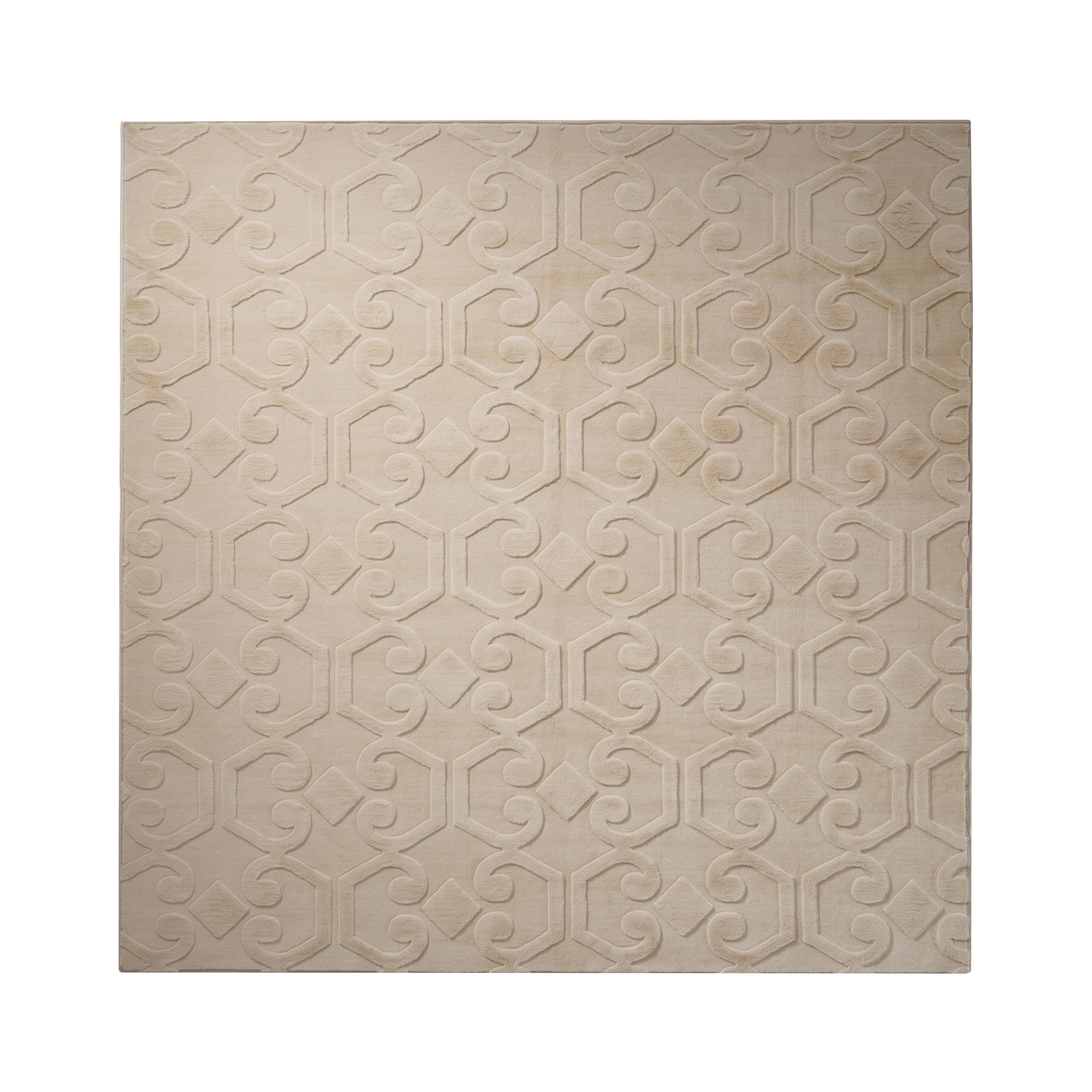 Matta GANNETT Beige 160 x 160 cm