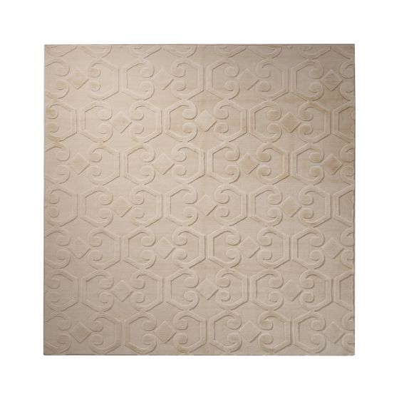 Matta GANNETT Beige 160 x 160 cm