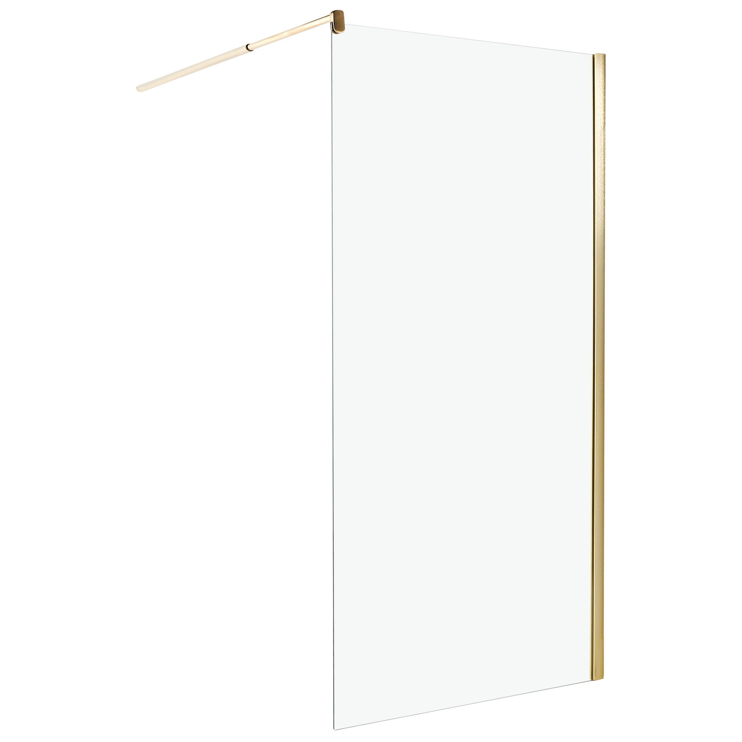 Duschskärm AHAUS 1000 x 1900 mm Guld