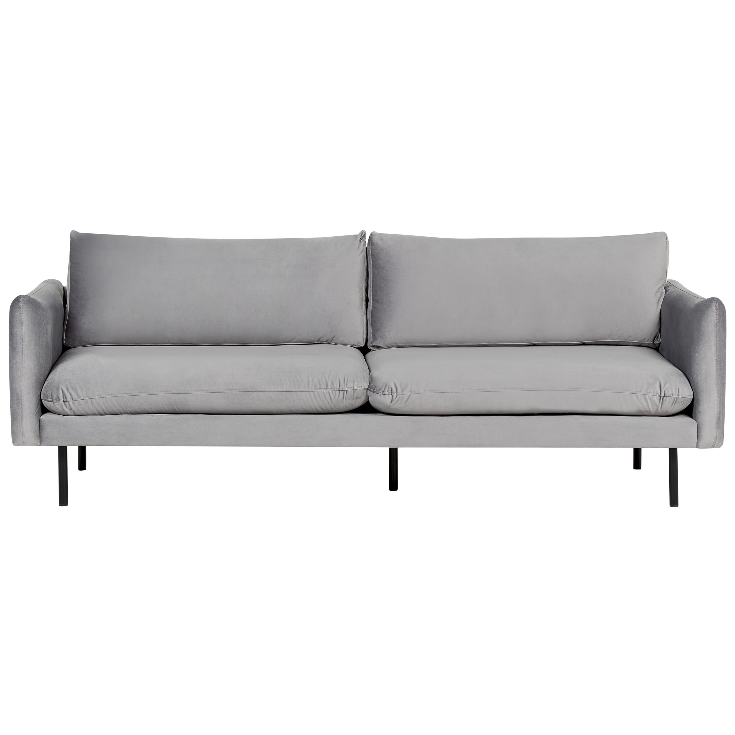 Soffa 3-sits VINTERBRO Sammet Grå