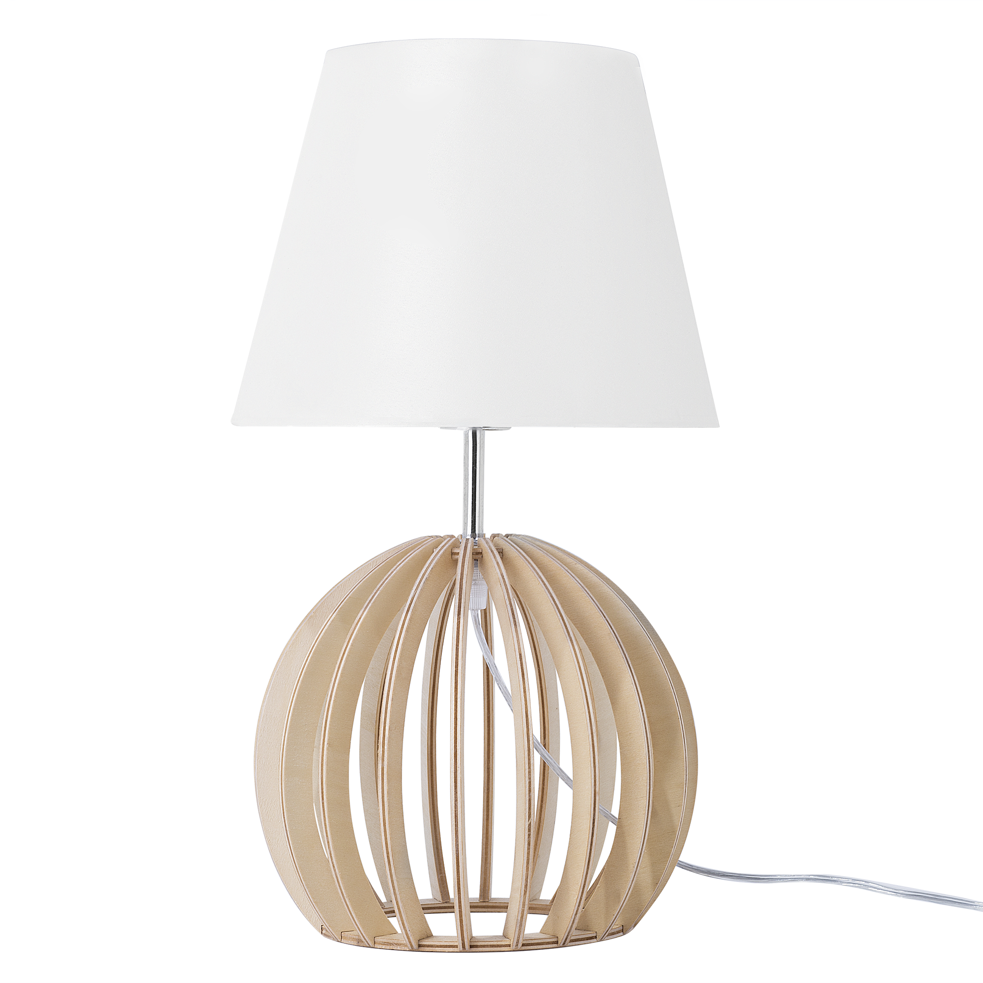 Bordslampa SAMO Brun/ Vit
