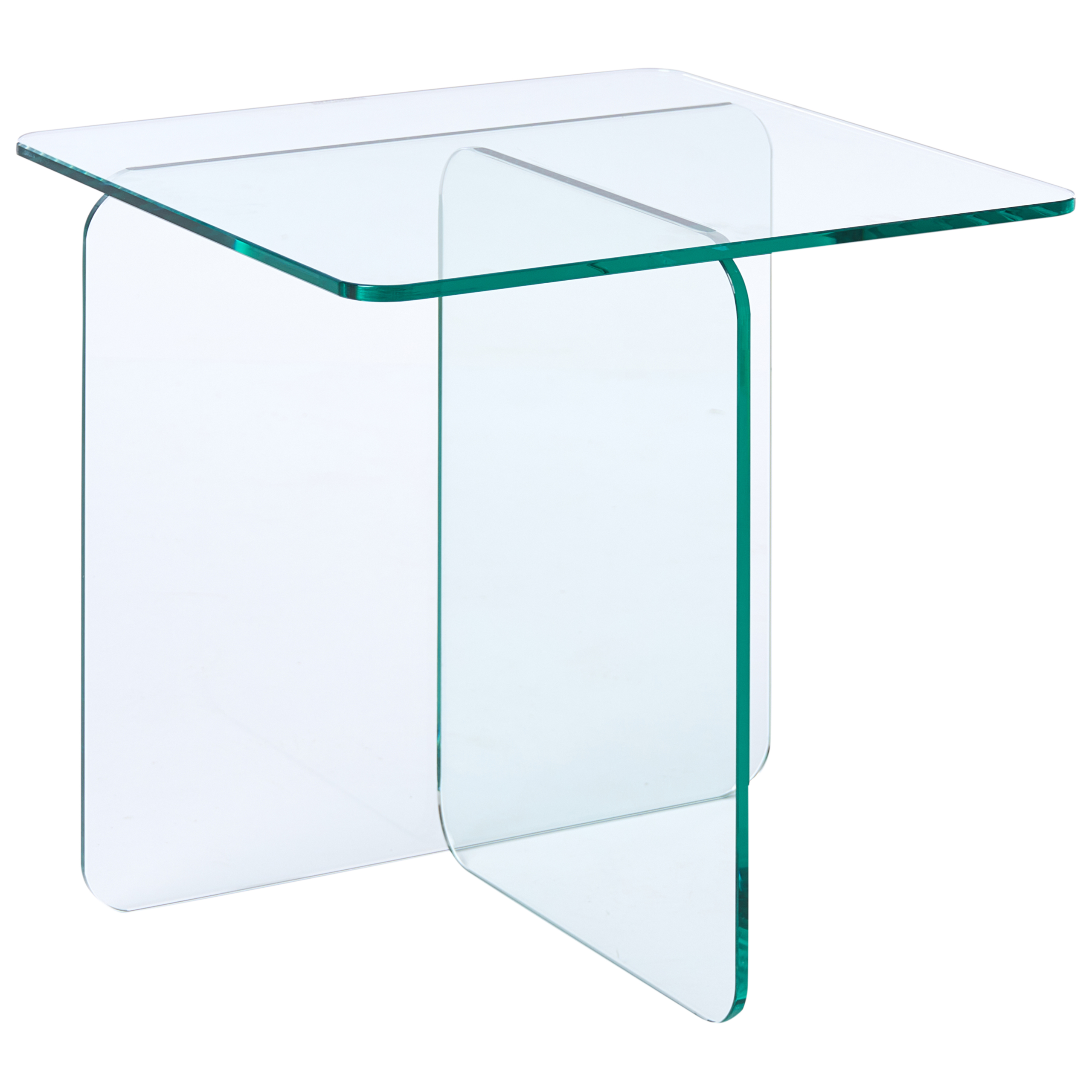 Sidobord AMISK Härdat glas Transparent