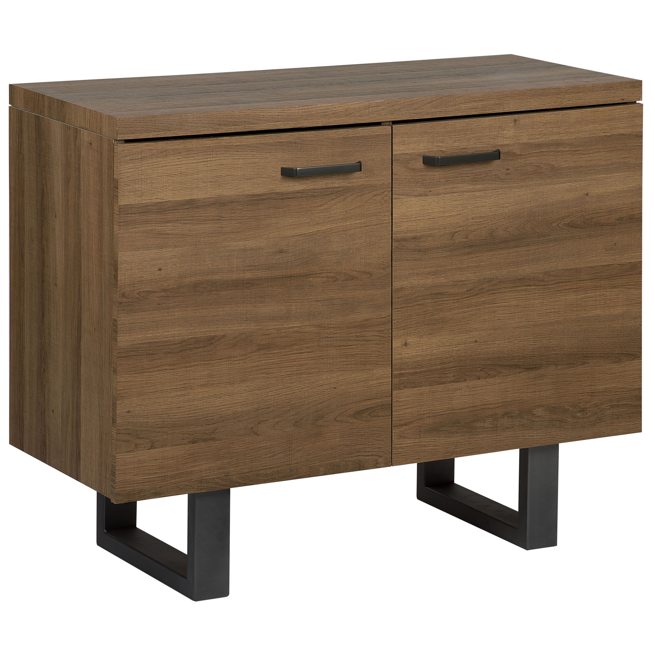 Skåp TIMBER Mörkbrun
