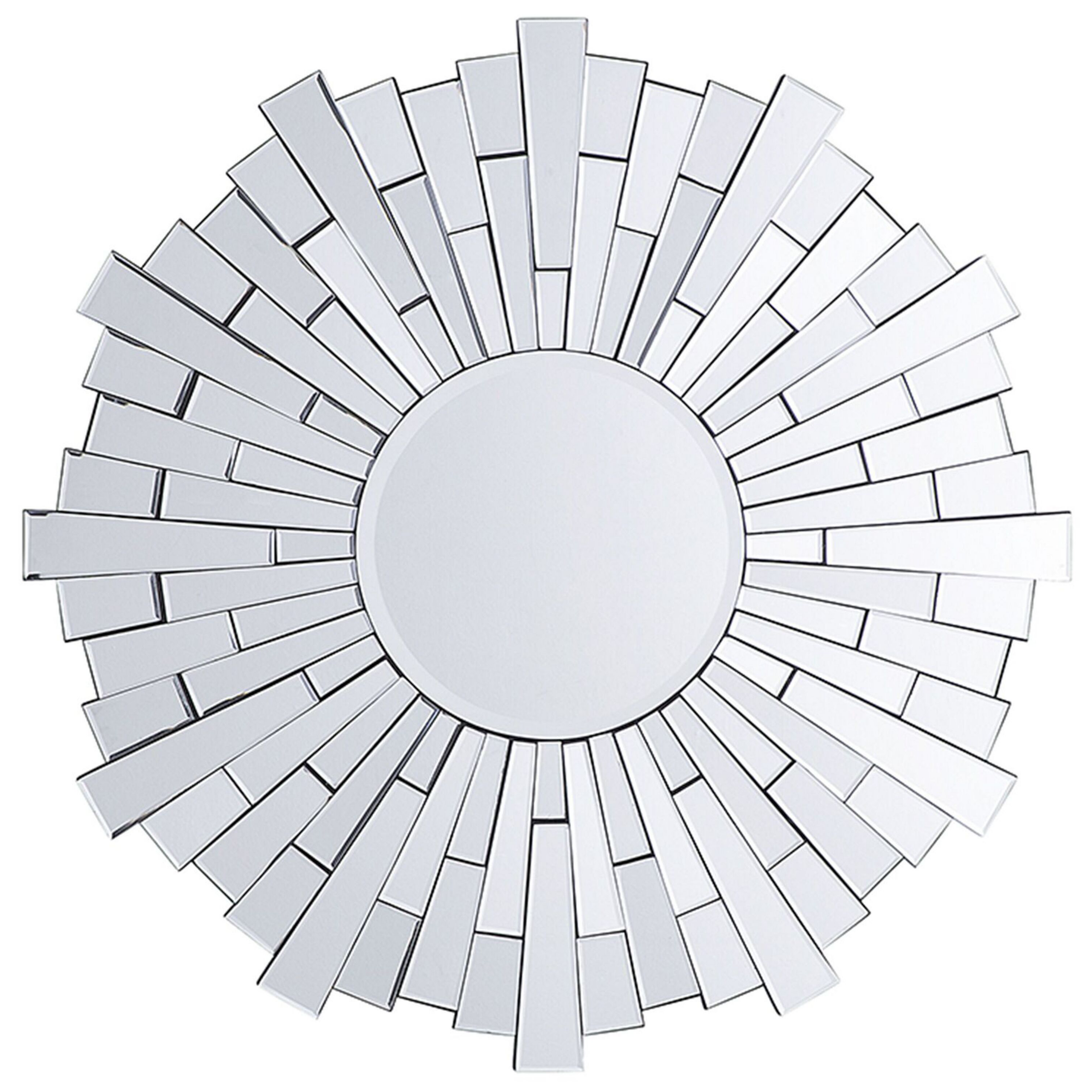 Väggspegel VIRE 70 cm 70 cm Silver