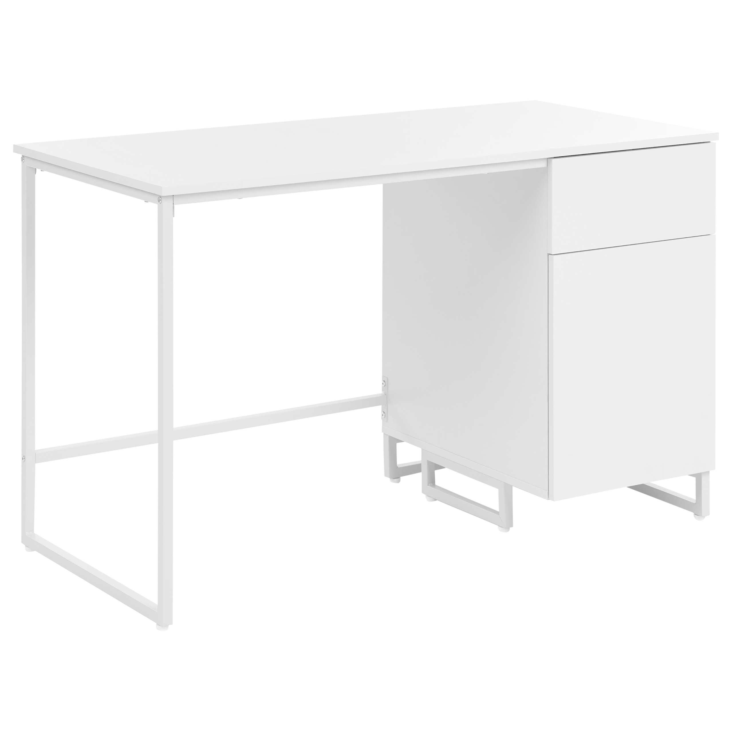 Skrivbord LEXTON 120 cm 60 cm Vit