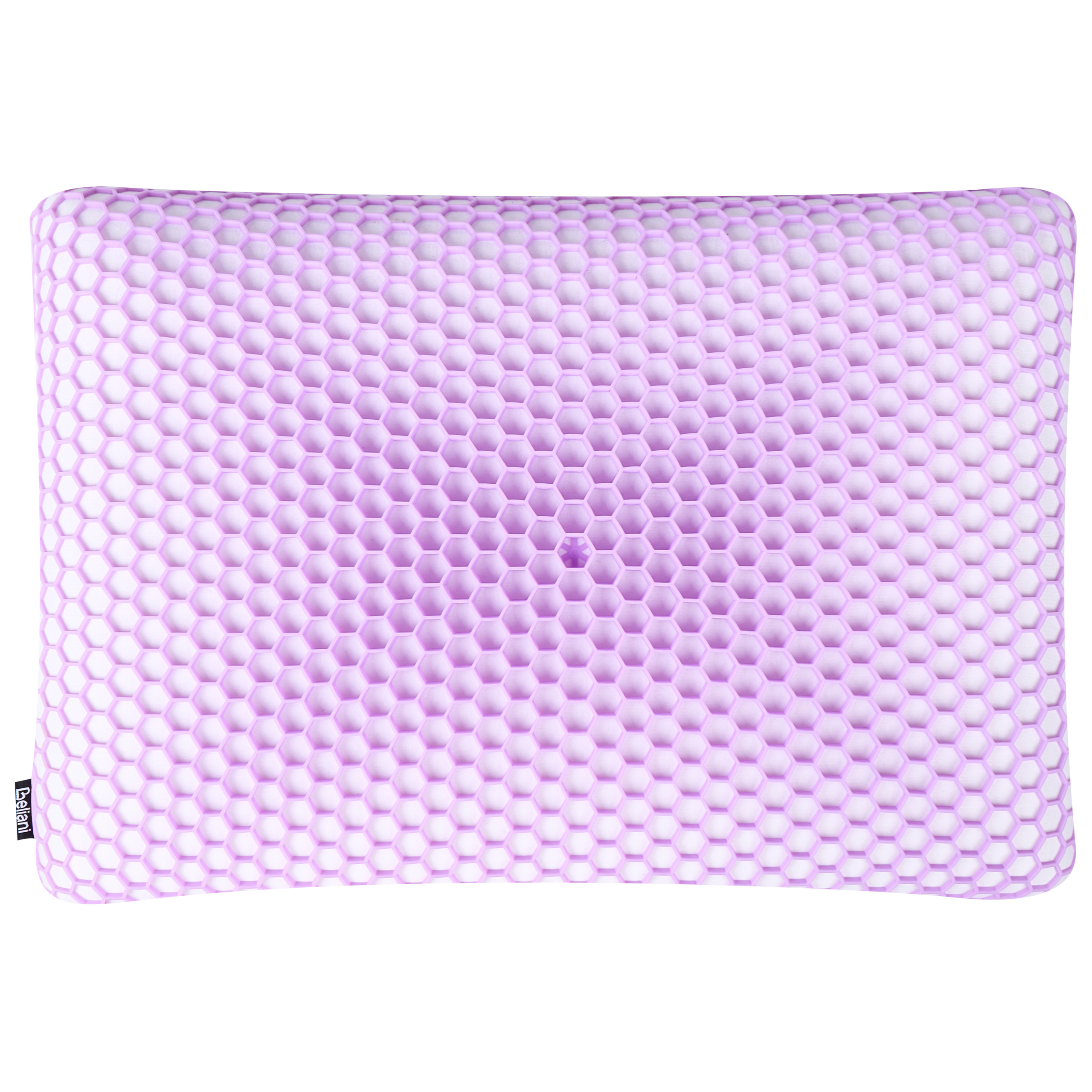 Sängkudde ATHOS Låg 55 x 35 cm Memoryskum Mörklila