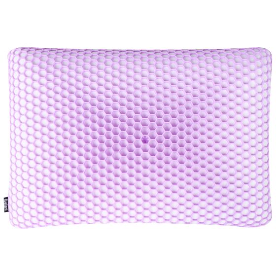 Sängkudde ATHOS Låg 55 x 35 cm Memoryskum Mörklila