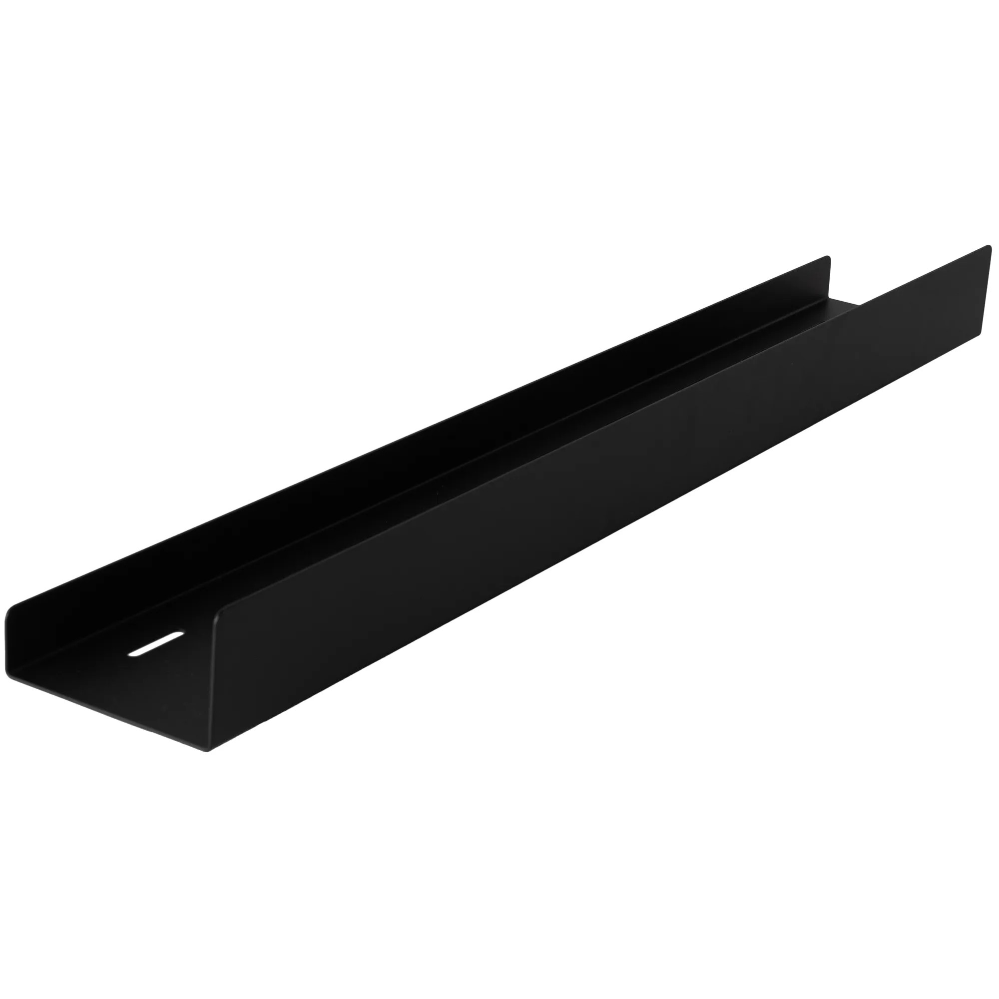 REA Badrumshylla För Dusch SF04-600-B 60cm Svart, 60x9x5cm