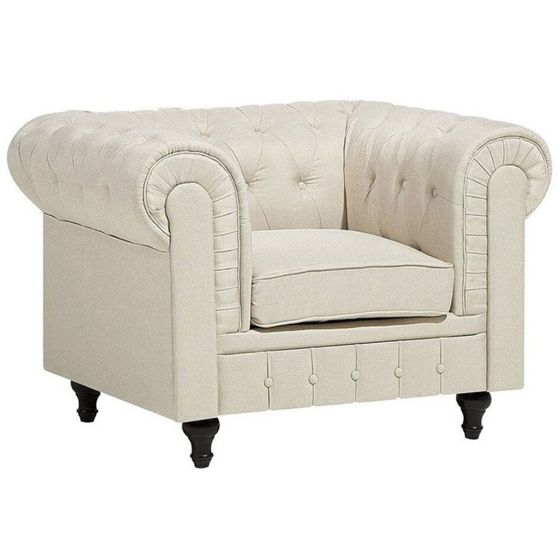 Fåtölj CHESTERFIELD Beige