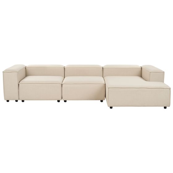 Modulär hörnsoffa 4-sits ARDAL Beige Vänstervänd