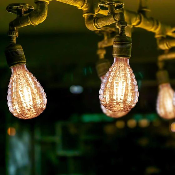NETTLIFE E27 LED-lampa vintagelampa retro varmvit Edison-lampa glödlampa varmvit energisparlampa 4W lampa