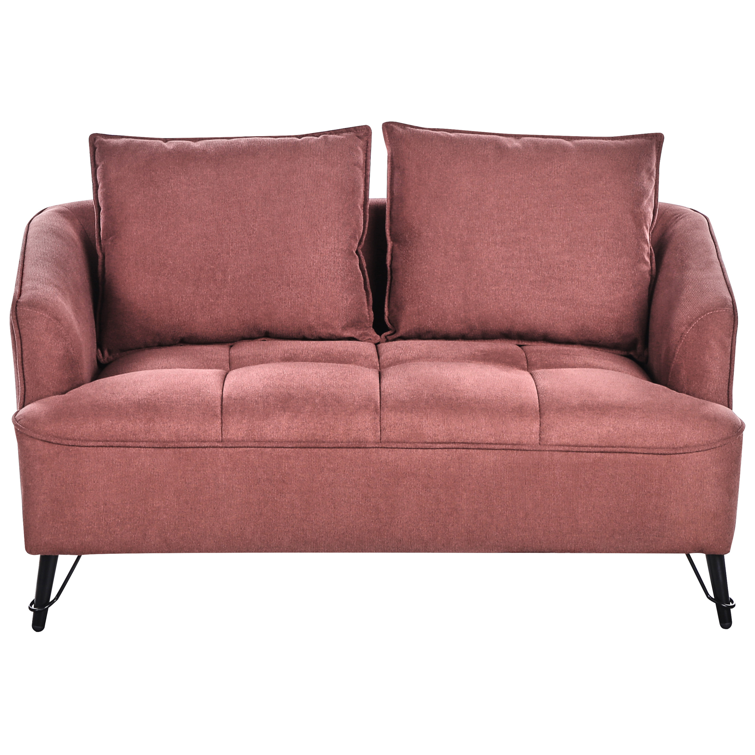 Soffa 2-sits HOBRO Vinröd