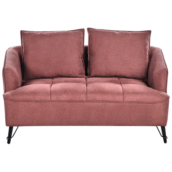 Soffa 2-sits HOBRO Vinröd