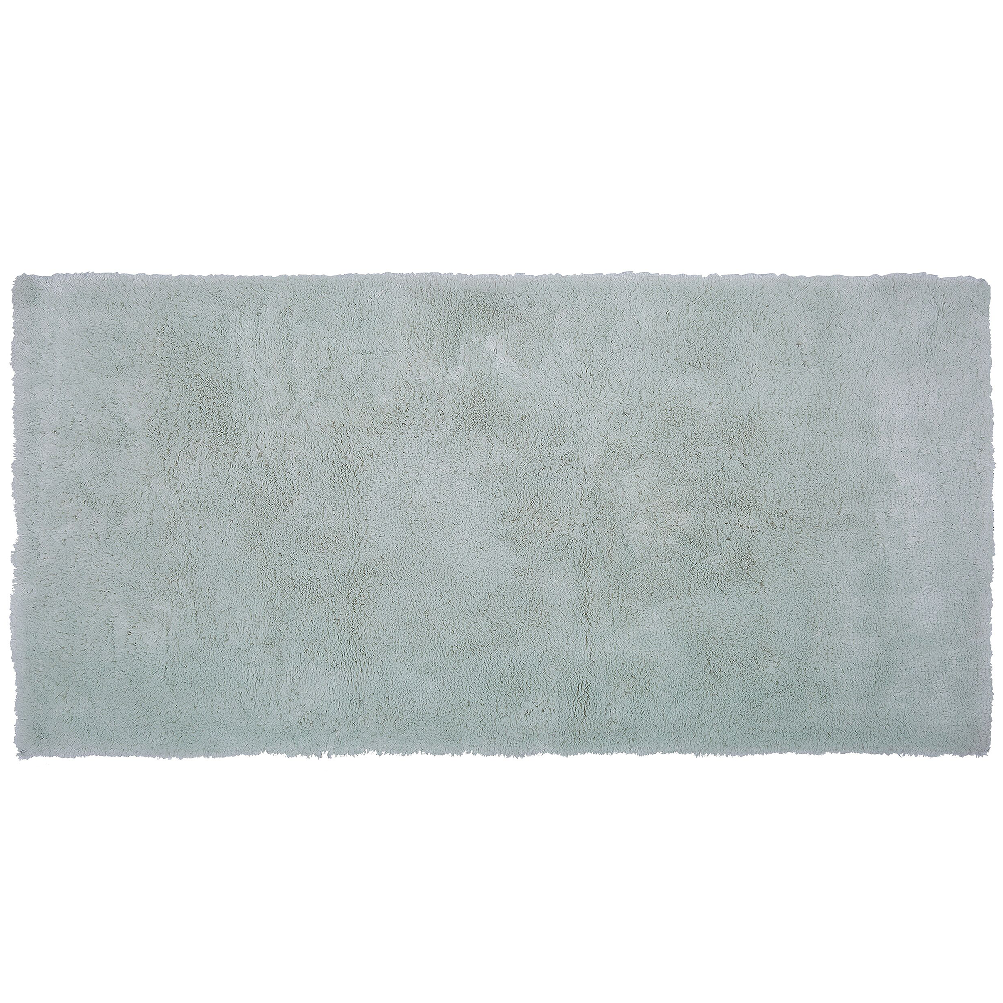 Matta med lång lugg EVREN Mintgrön 80 x 150 cm