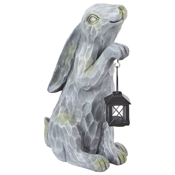 Trädgårdsfigur ARGILLY Grå