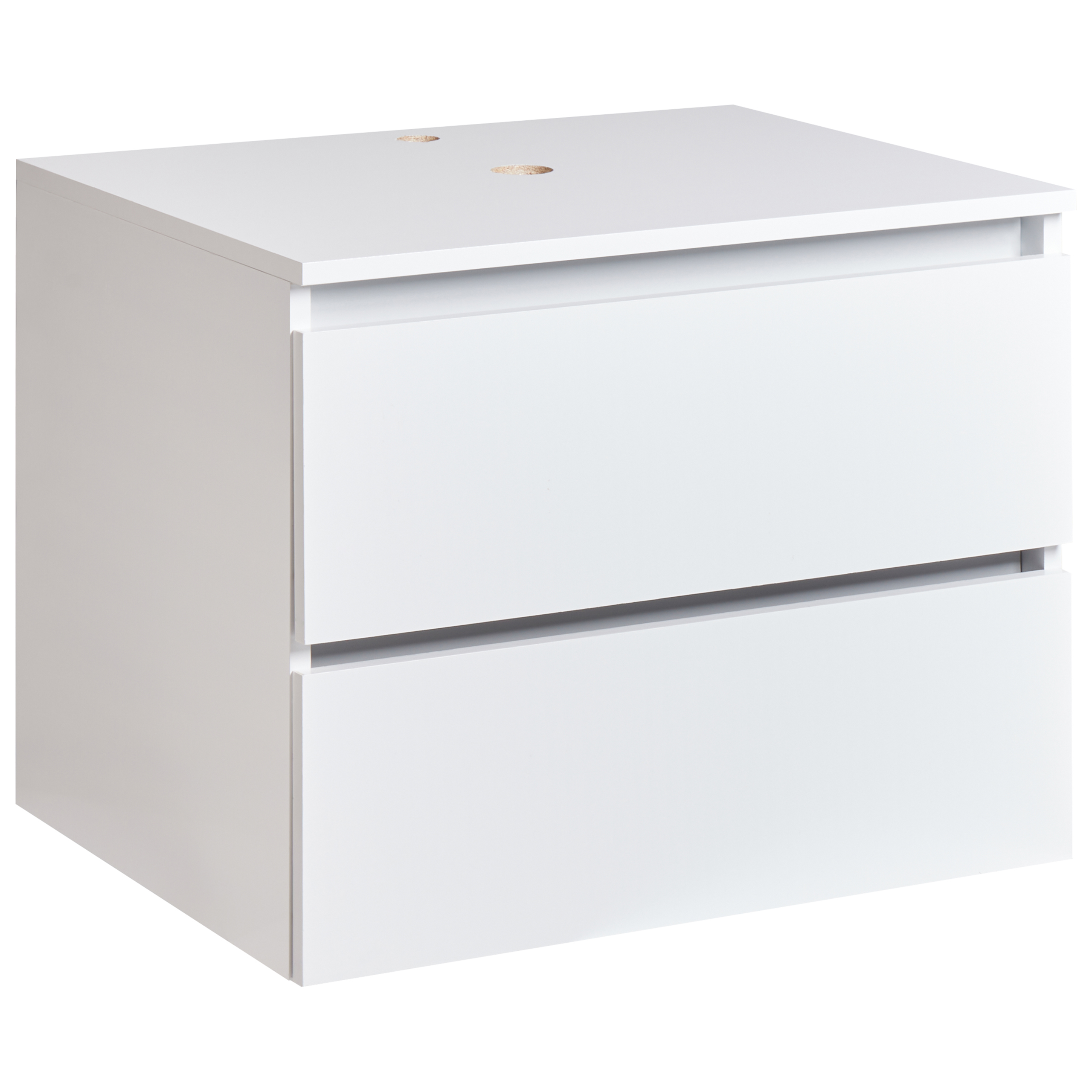 Väggmonterad kommod SERRA 60 cm Vit