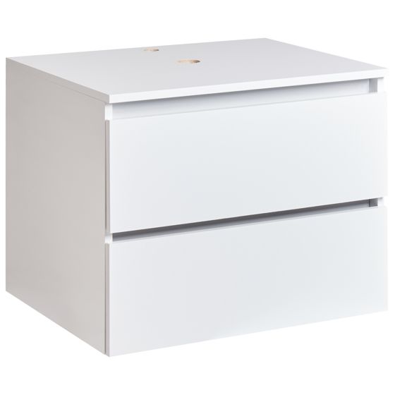 Väggmonterad kommod SERRA 60 cm Vit