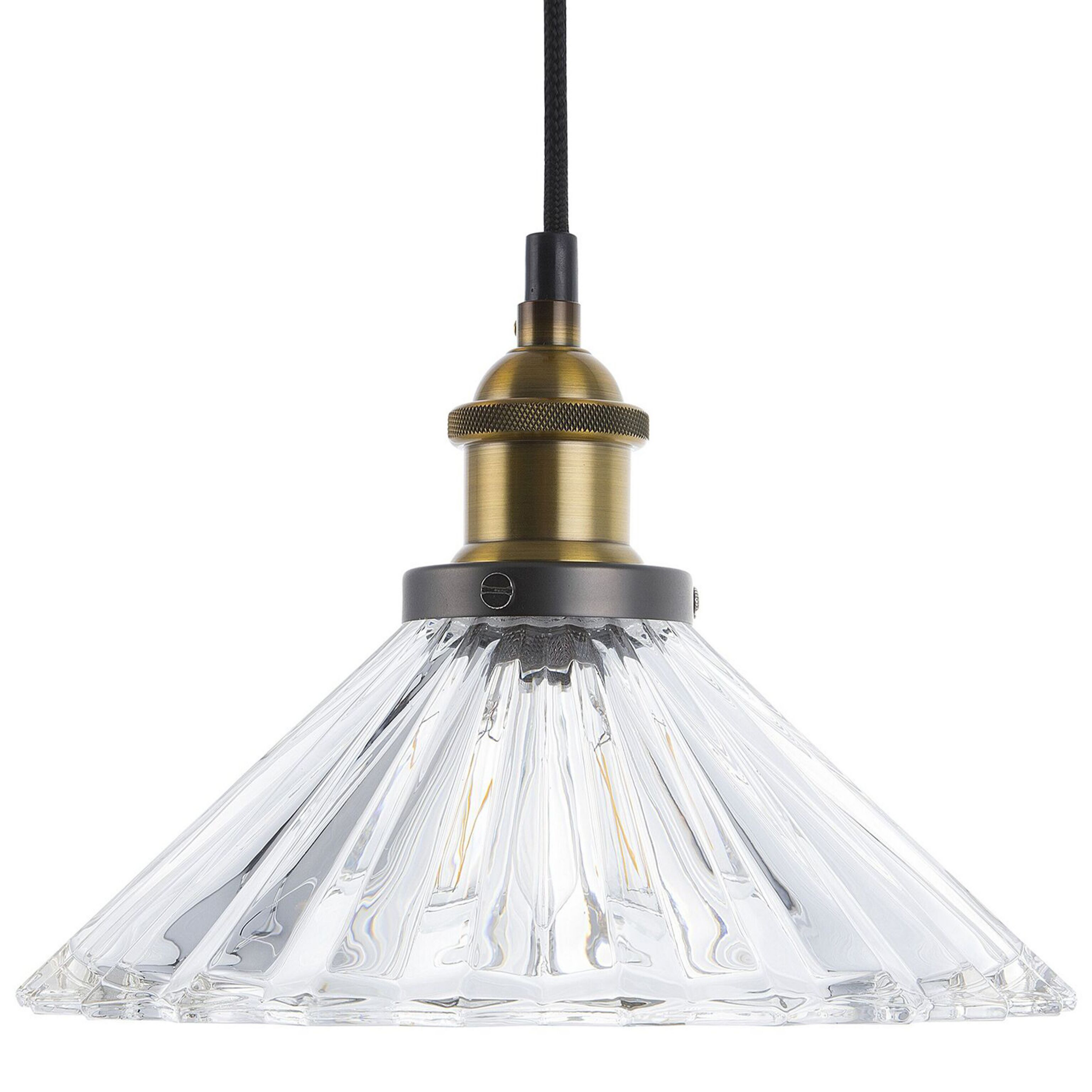 Pendellampa COLORADO Glas Transparent