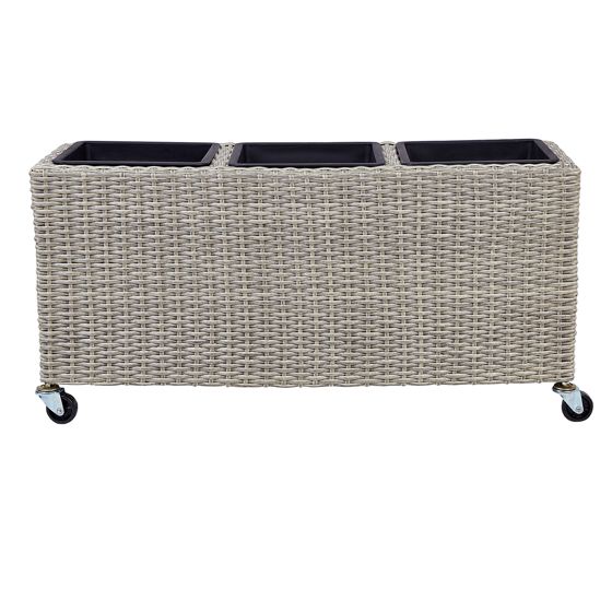 Blomkruka BELLIS 82 cm Konstrotting Ljusbrun