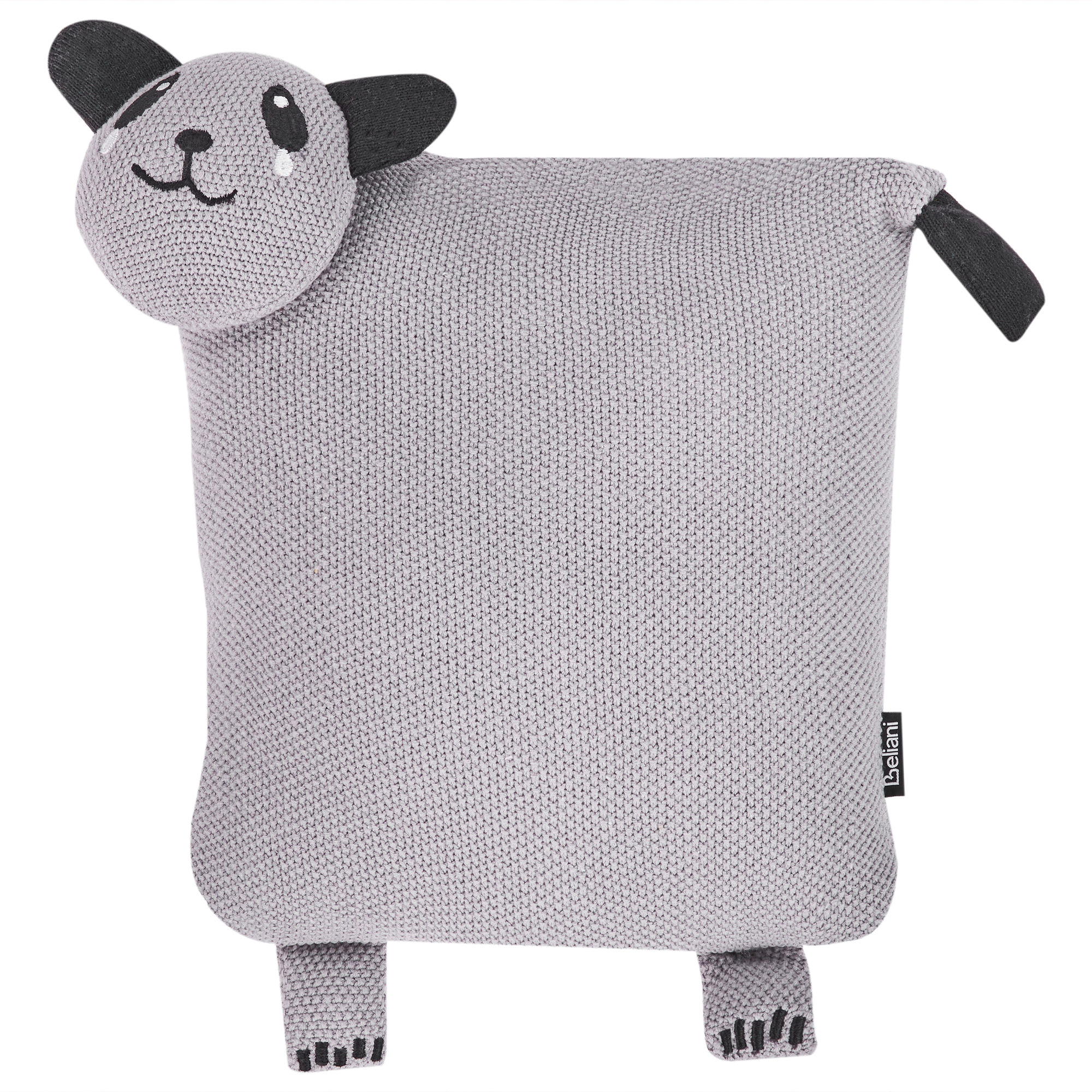 Set med 2 prydnadskuddar SHADOOR 35 x 35 cm Bomull Panda Grå