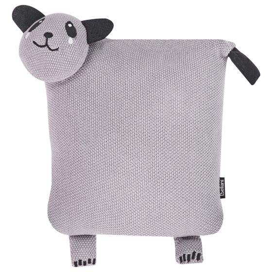 Set med 2 prydnadskuddar SHADOOR 35 x 35 cm Bomull Panda Grå