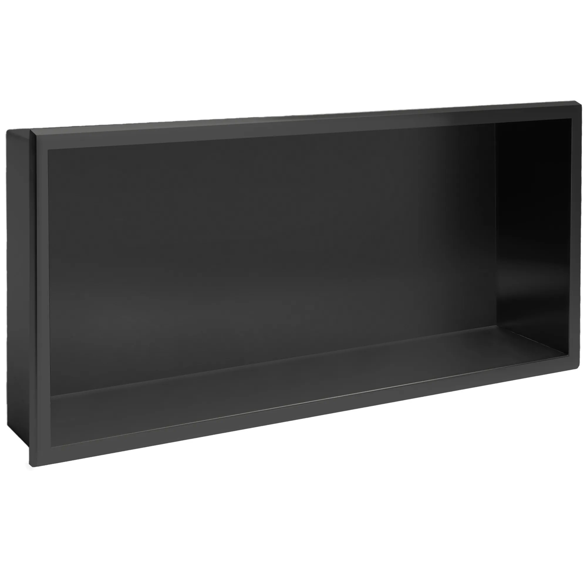REA Inbyggd Badrumshylla 6 30x60x10 Svart, 10x60x30cm