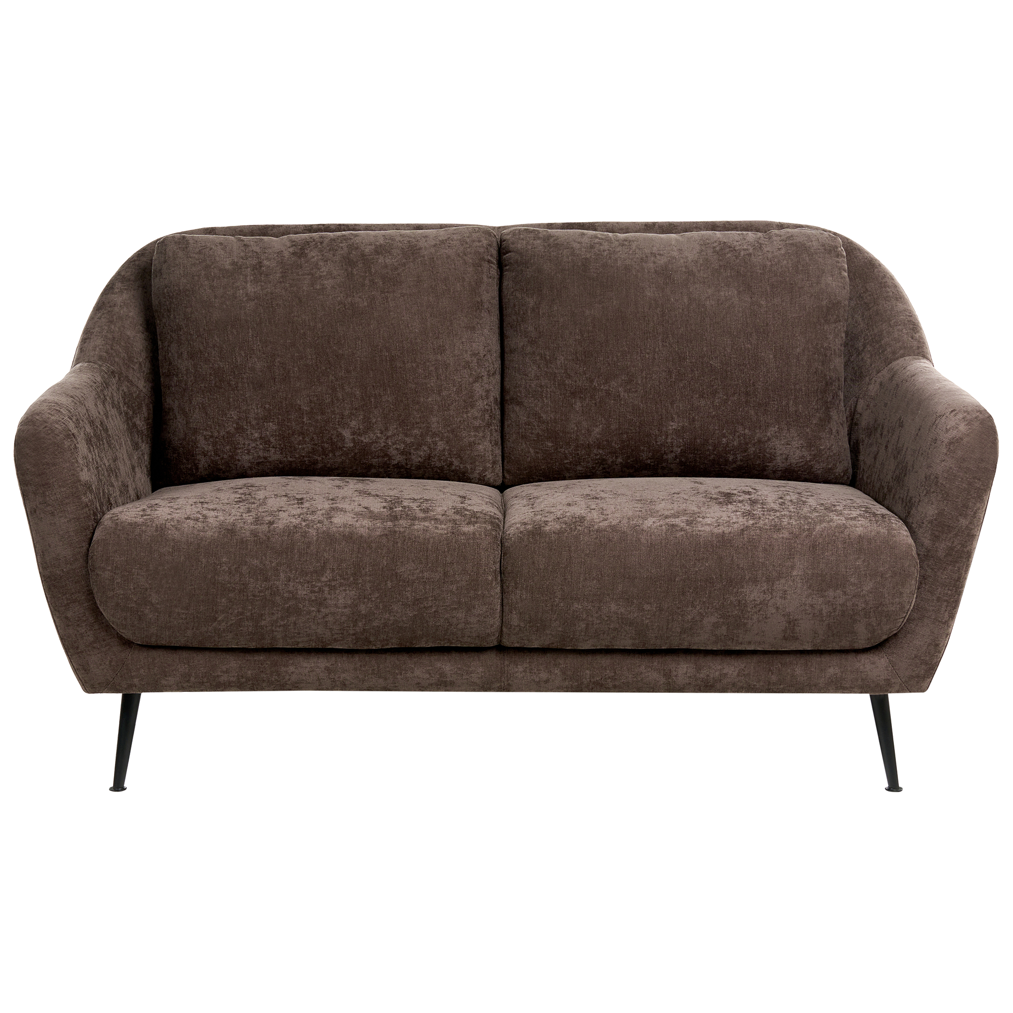 Soffa 2-sits EIBY Chenille Mörkbrun